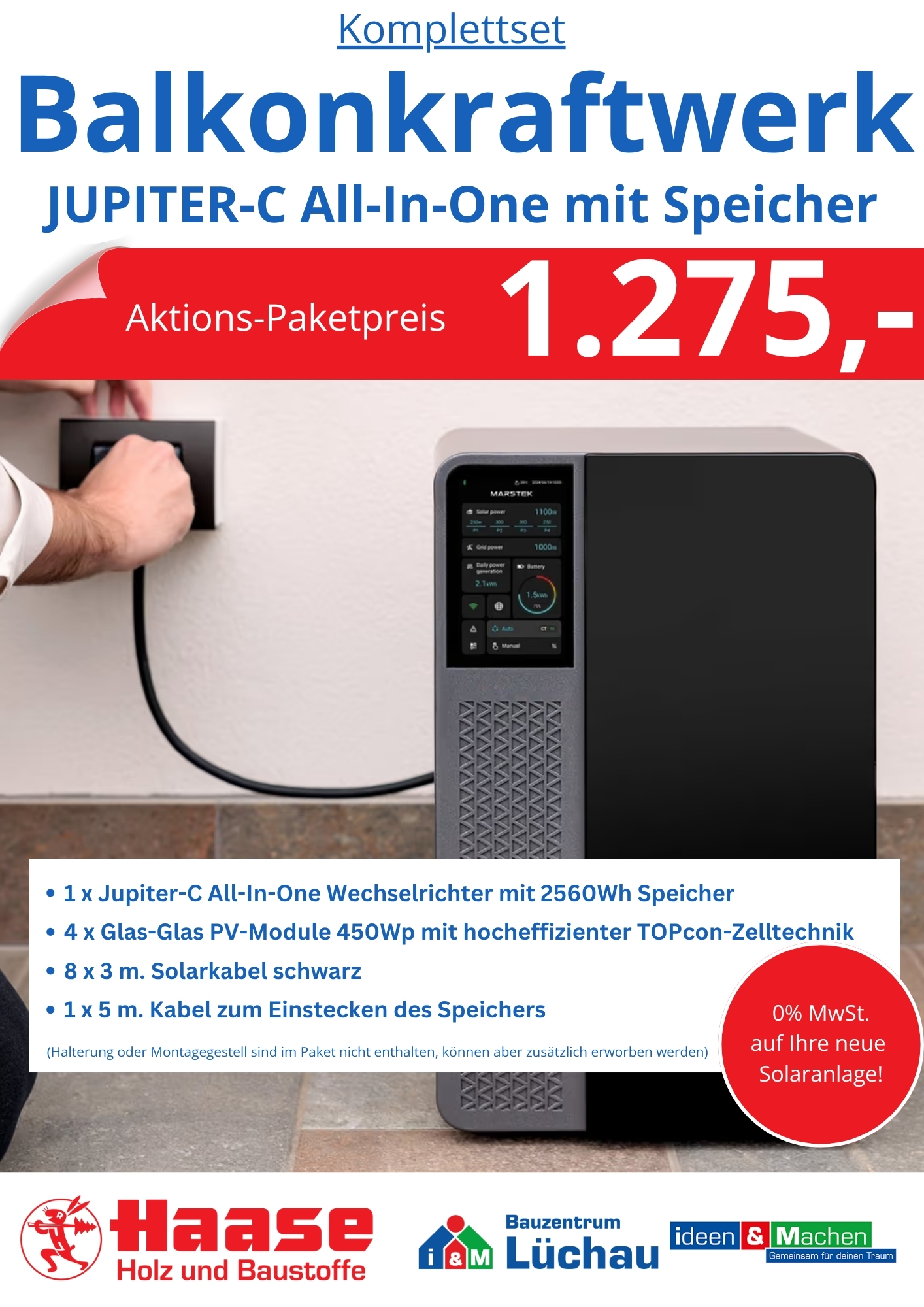 Balkonkraftwerk Foto