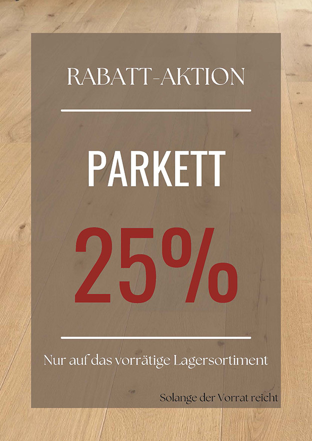 Haase Rabatt Aktion Parkett